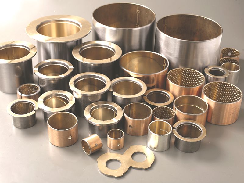 Metallic sliding bearings