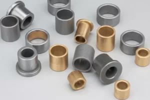 Sintered metal sliding bearings