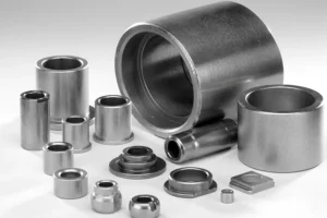 Smooth steel sintered steel